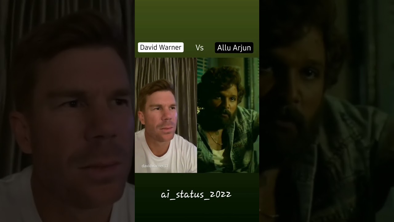 Pushpa Movie dialogue In David Warner Style 