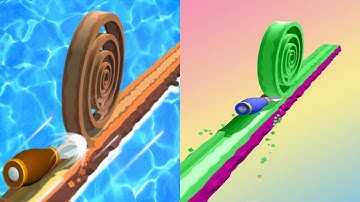 Spiral Roll - Android, ios Gameplay All Level_63 #shorts #spiralroll #androidgameplay