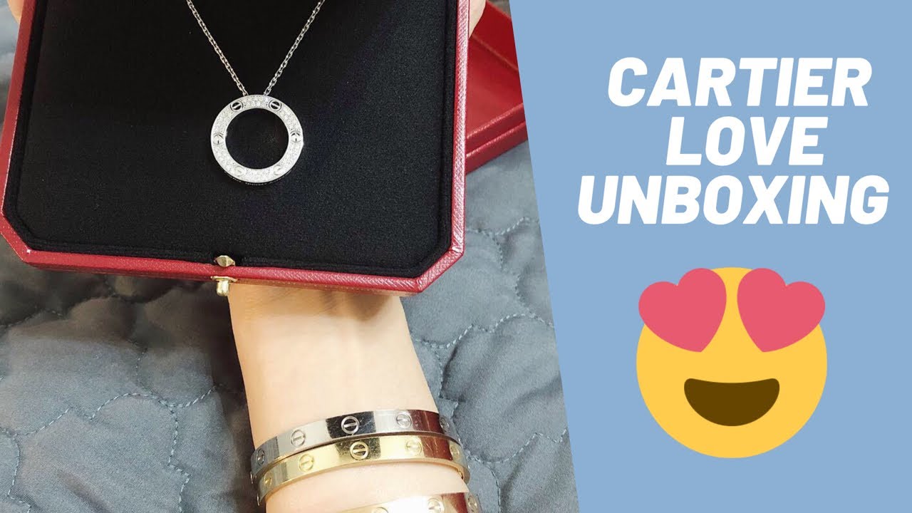 Cartier Love Necklace Unboxing | Joanna 