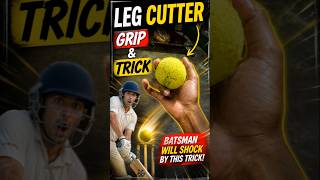 Deadly Leg Cutter 😱 Batsman Shocked | Fast Bowling Trick #cricket