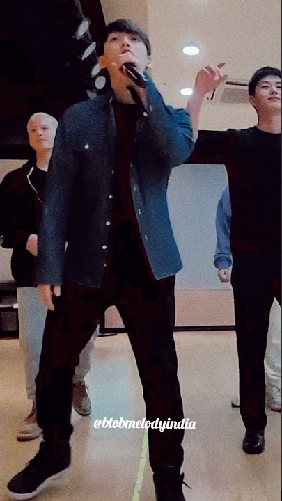 From practice to performance of Show your love - BTOB4U Feat Sungjae