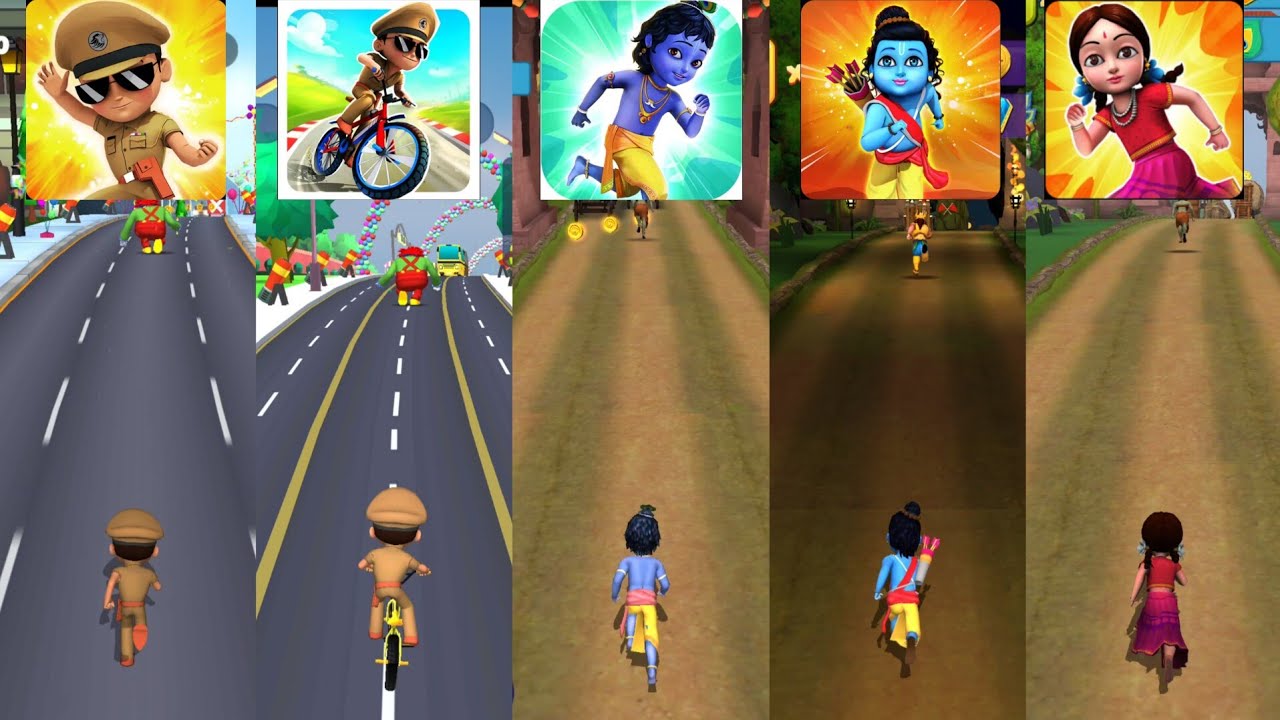 Little Singham 🆚 Little Singham Cycle Race 🆚 Little Krishna 🆚 Little Ram 🆚 Little Radha New Update