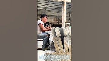 The Art of Stone Splitting: Human Strength Meets Geological Precision