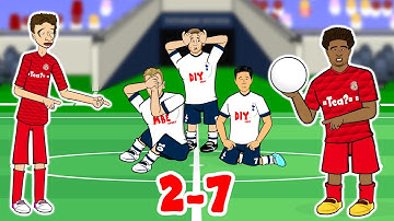 🤯Spurs 2-7 Bayern Munich🤯 Champions League 2019 Song Parody (Gnabry 4 goals!)