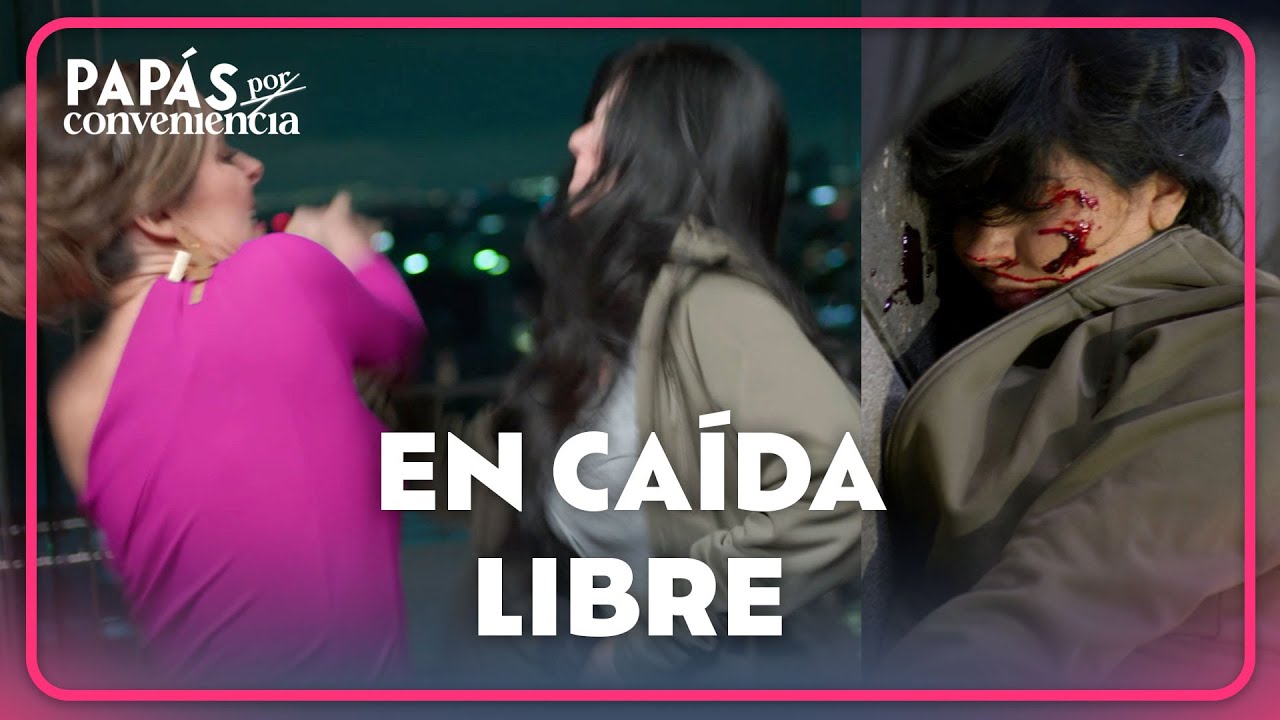 Federica cae de su balcón tras pelear con Aidé | Papás por Conveniencia 8/10 | Capítulo FINAL