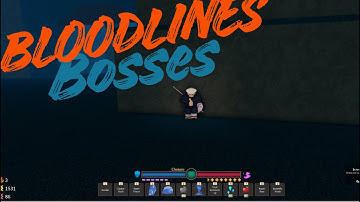 LOOT FROM EVERY BOSS IN ROBLOX BLOODLINES