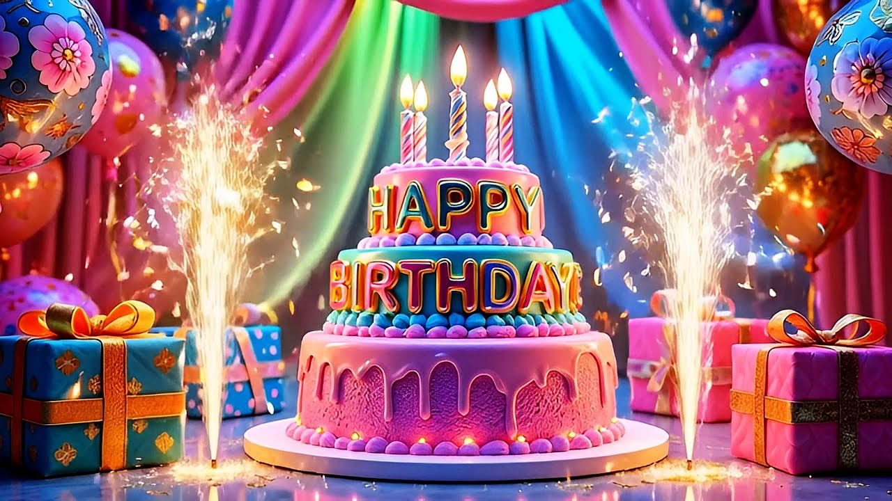 Happy Birthday Song 🎉 | Birthday Video for Friends & Family