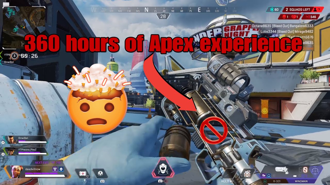 I’ve played 360 hours of apex and I’m 😐 - YouTube