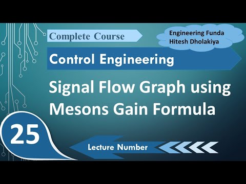Mason's Gain Formula for Signal Flow Graph: Steps, Process, and Example 1