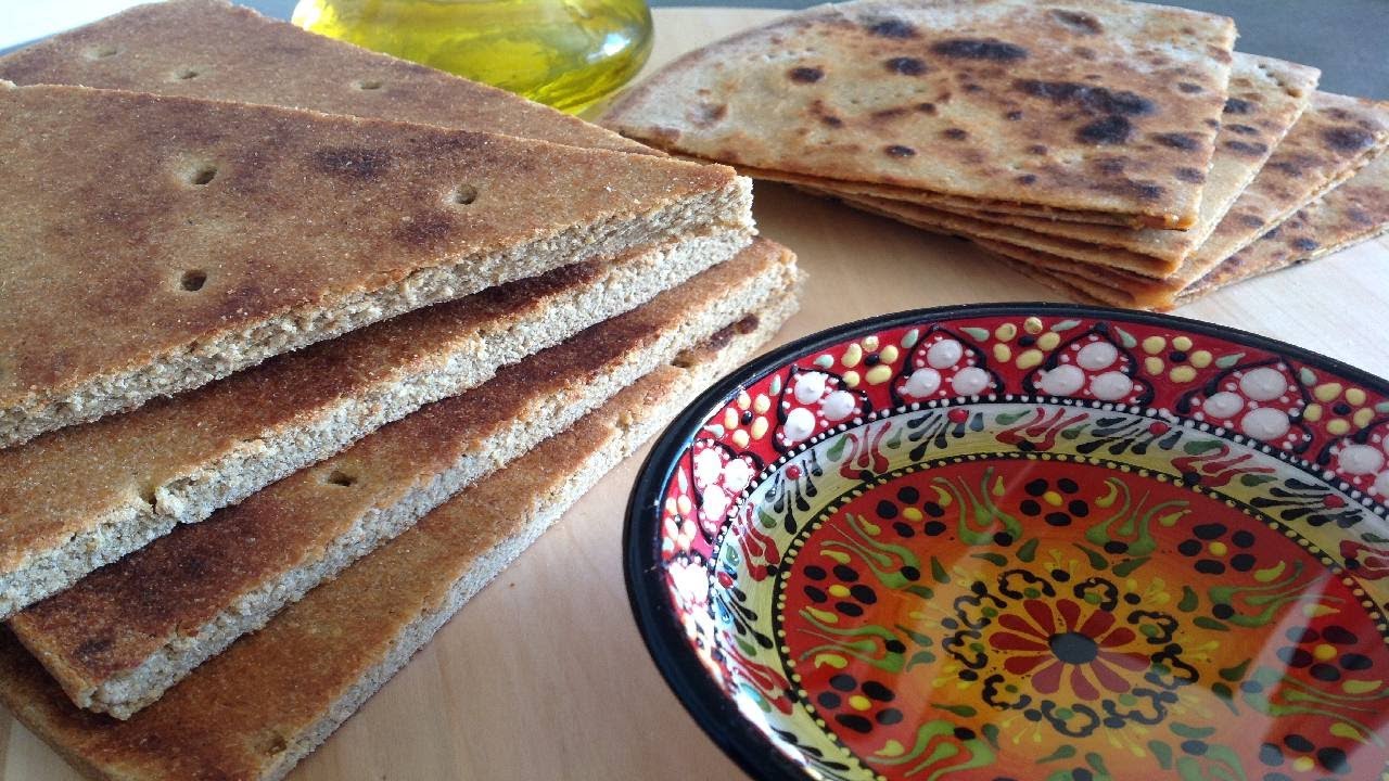 أغروم ڤـيرذن كسرة القمح الكامل (وصفة جزائرية)🇩🇿🇩🇿🇩🇿