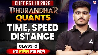 US Cuet Pg 2026 Preparation Quantitative Aptitude Quants Time Speed And ...