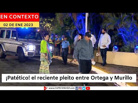 CAFE CON VOZ | Patético! el más reciente pleito público entre Ortega y Murillo