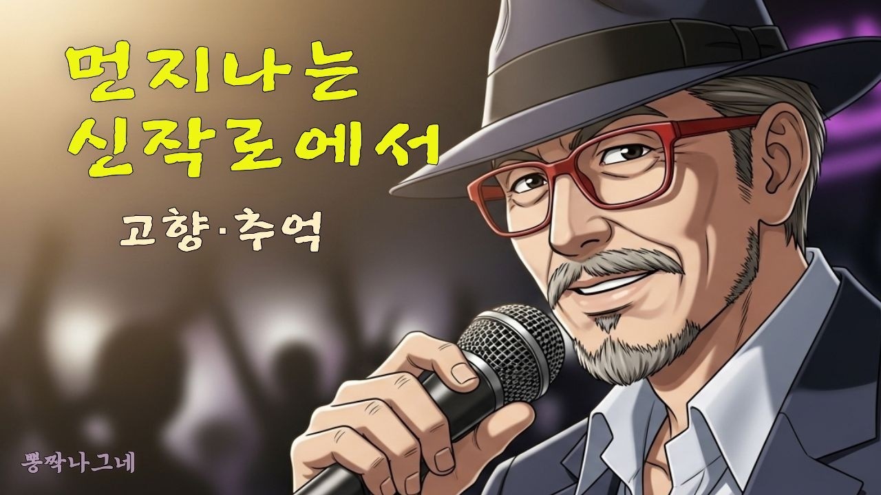 먼지나는 신작로에서 | 고향·추억 | 뽕짝나그네