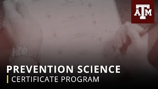 Certification Program: Prevention Science