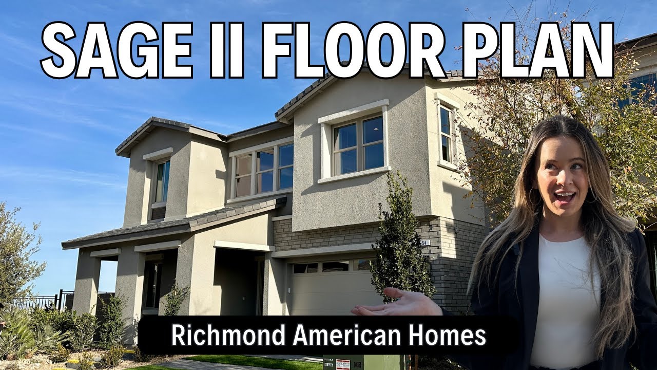 Sage II Floor Plan FULL TOUR | New Homes at Primrose Park | Summerlin Las Vegas | STRIP VIEWS!