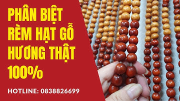 Phân Biệt Rèm Hạt Gỗ Hương Thật và Giả – Đừng Mua Rèm Khi Chưa Xem Video Này!