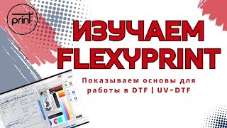картинка: Рипуем макет в FlexyPrint (photoprint) на примере DTF принтера #курс, #гайд