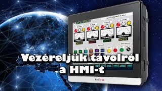 Vezéreljük távolról a HMI-t ◆ Kreáció