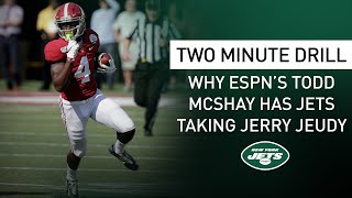 Two Minute Drill: Why ESPN's Todd McShay Has Jets Taking WR Jerry Jeudy | New York Jets | NFL Draft
