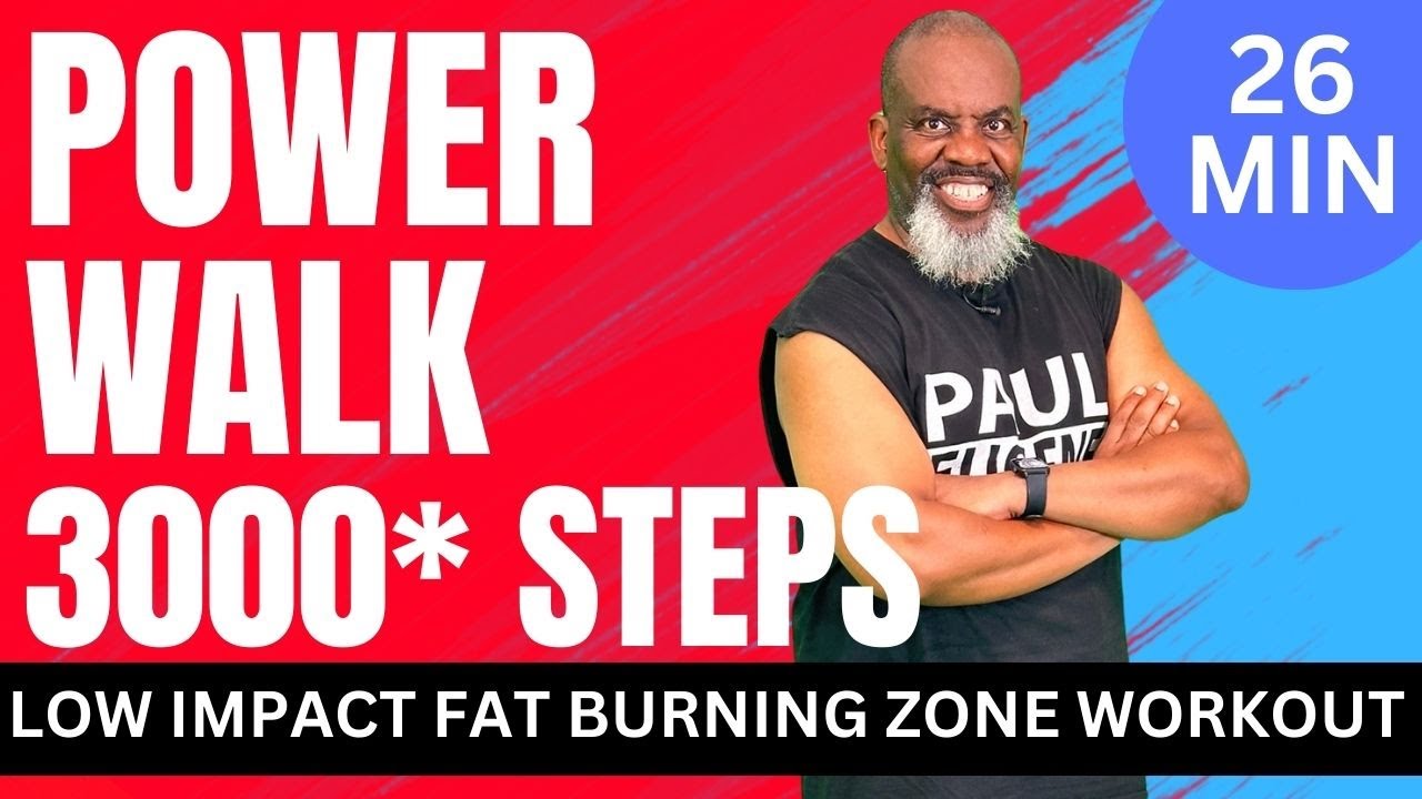 Power Walk Fat Burning Zone to a Leaner You 3000* Steps