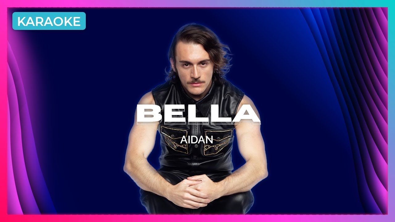 Aidan - Bella | Eurovision 2026 🇲🇹 (Karaoke Video)