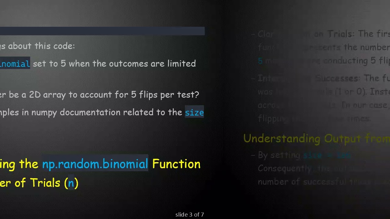 Understanding the Binomial Distribution with NumPy: A Clear Guide