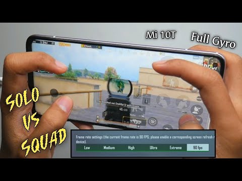 Xiaomi Mi 10T TEST in 2023!? Mi 10T 90 Fps HANDCAM 4 Finger + Full GYRO | PUBG Gameplay #5