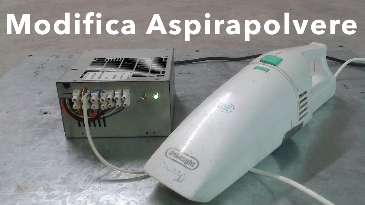 One Day Hack: rimozione batterie aspirapolvere - YouTube