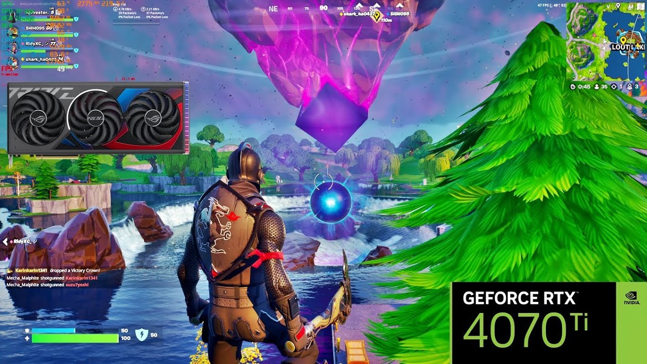 Fortnite OG | RTX 4070 Ti + I7 13700F | Maximum Settings RTX On
