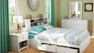 King Size Bookcase Bed Headboard Bedroom Storage Space Black New. ... Cherry King Size Bookcase Headboard w Storage 