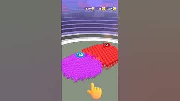 Count Master! 🧑‍🚒🧕 Stick Man! 🧟🏇 Crowd Running Game #shorts #trending #viral