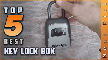 Top 5 Best Key Lock Box Review In 2023 | Best Offers