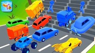 Shape Transform 🚗🏃‍♂️🚲🚦All Levels Gameplay Walkthrough Android,ios New Update Ep 1302 screenshot 2