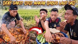 HARUAN TASIK HASIL MANCING LAUT, DIBAKAR MADU JADI NIKMAT WALAU SAKIT GIGI