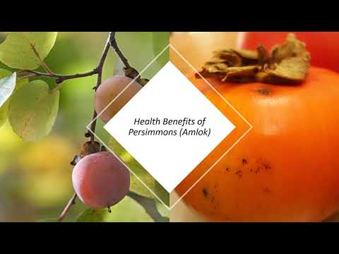 Video: Why Persimmons Are Useful For Health And Beauty