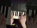 C#m to C#maj #chordprogression #piano