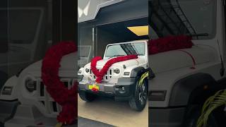 Thar Roxx 🤍✅ #thar #mahindra #trending #viralvideo #automobile #shorts #video