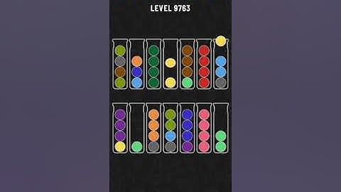 Ball Sort Puzzle Level 9763