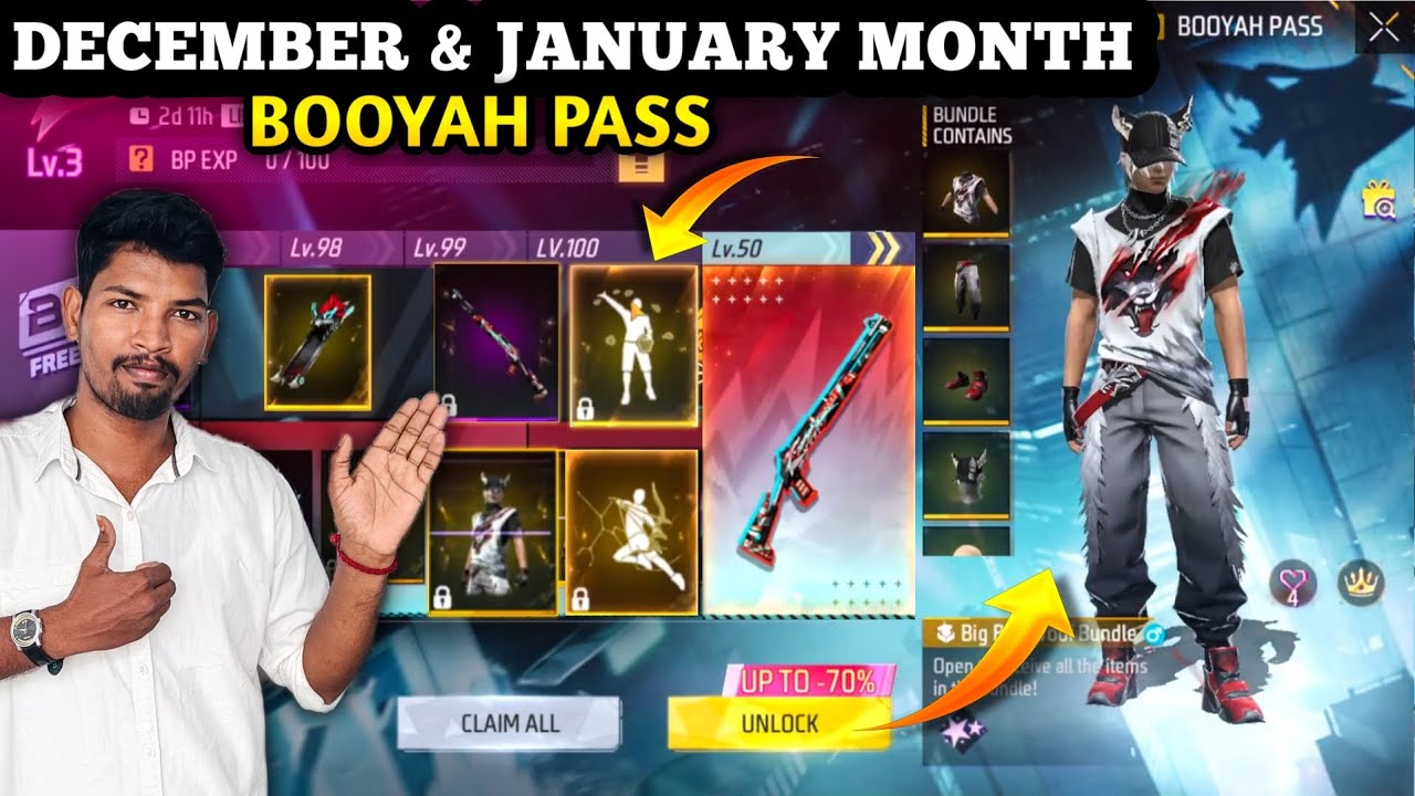 NEXT BOOYAH PASS 🔥 FREEFIRE DECEMBER & JANUARY MONTH BOOYAH PASS 😍 FREEFIRE NEXT BOOYAH PASS TAMIL 