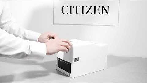 How to Load Media on the Citizen CL-E300 and CL-E321 Label Printers