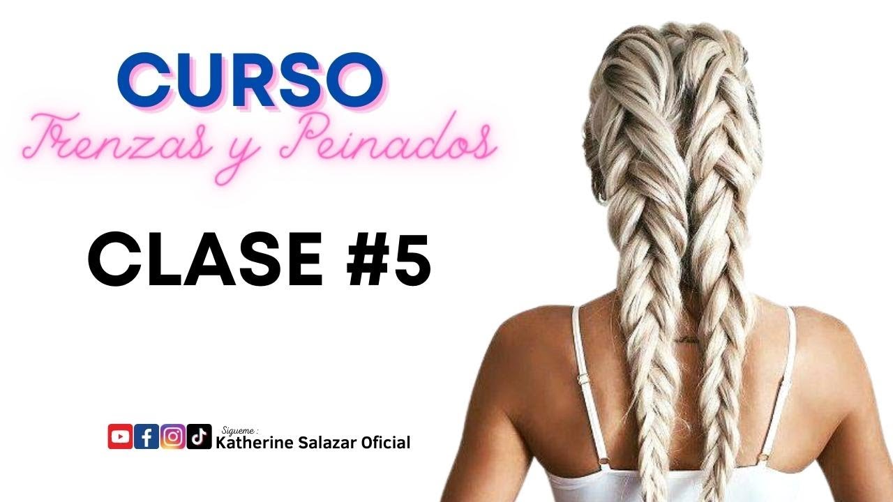 🔴Trenza *ESPINA DE PESCADO Y ESQUELETO* [ La mejores técnicas ]► CLASE 5