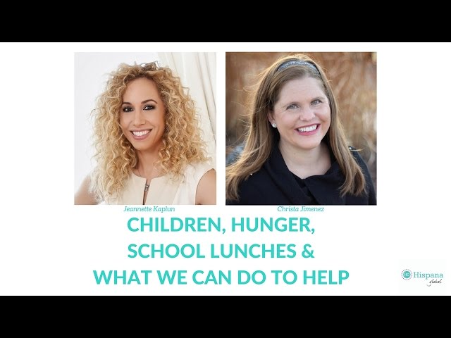 Childhood hunger, school lunches, and how to help ...