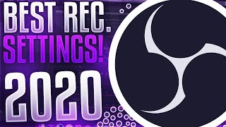 Best OBS Recording Settings 2021/2020! BEGINNERS GUIDE 🔴 1080P 60FPS With NO LAG