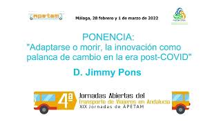 Conferencia Adaptarse o morir, la innovación como palanca de cambio era post covid - APETAM - Málaga