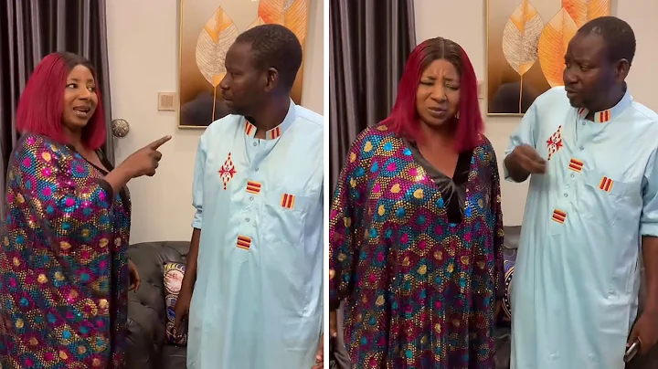 Watch what Mide Martins husband, Afeez Owo did to her that made her so emotional #vdm #AlahajaModina