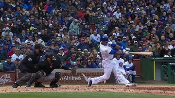 PIT@CHC: Russell crushes a two-run homer in the 6th