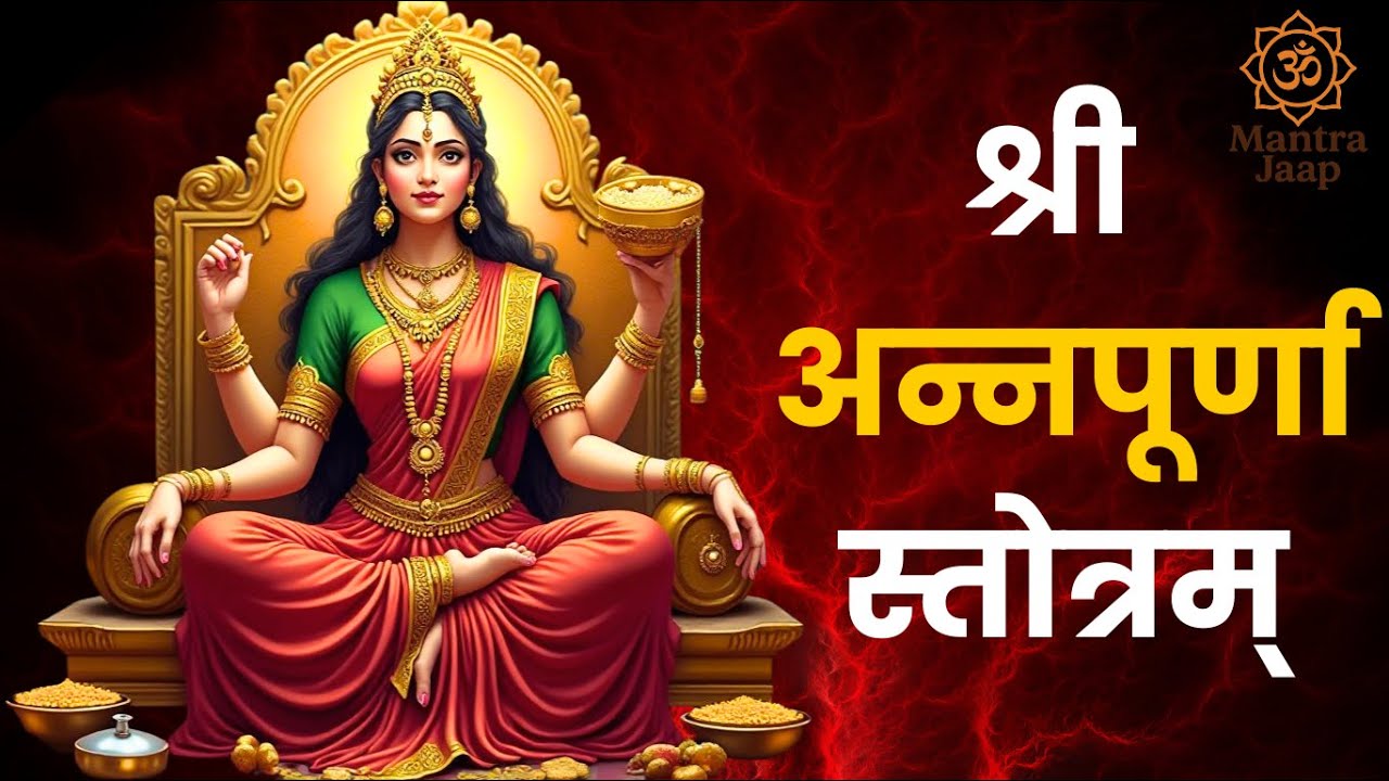 माँ अन्नपूर्णेश्वरी स्तोत्रम् | Maa Annapurna Stotram – Kashi Vishwanath Ki Devi | Devotional Song