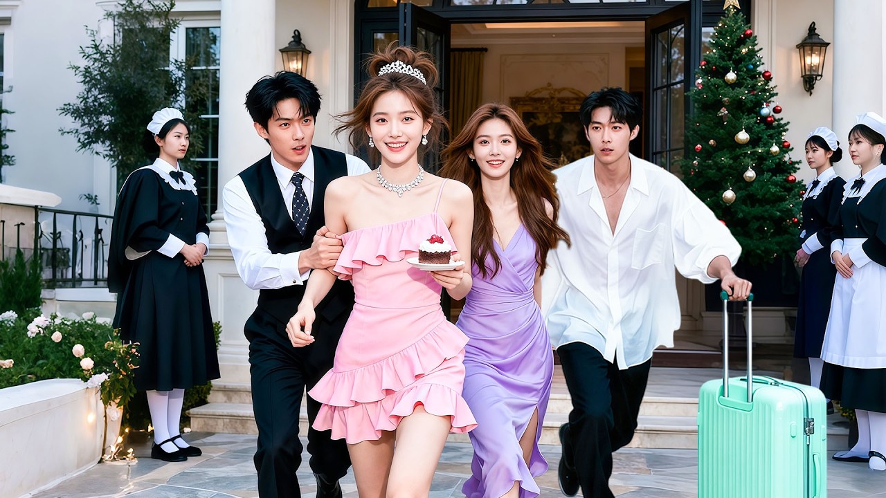 🌸【مدبلج عربي】غادرت شقيقتان سعيدتين، لكن الرئيسين التنفيذيين لم يسكتا، وحاولا على الفور تهدئتهما.