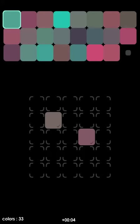 Blendoku 2 Colors Level 33 Solution