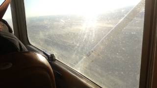 Flying over Black Rock City